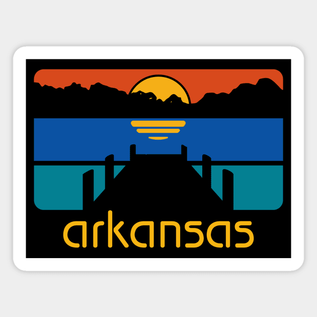 Arkansas Dock Magnet by rt-shirts